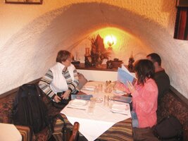 Den jsme ukončili večeří ve stylové restauraci