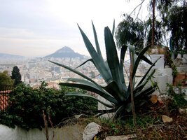 Atény jsou v ranní mlze zase jiné