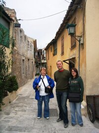 Tady jsme v uličkách čtvrti Plakka