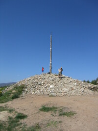 Slavný poutní kříž Cruz de Ferro