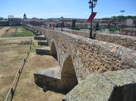 Spojuje městečka Puente de Obrigo a Hospital del Obrigo