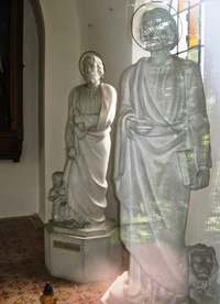 a sochy evangelistů tamtéž