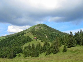 do sedla pod Borišovem,