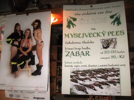 a útulné hospůdce ve vsi Skalsko