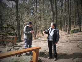 jsme vystoupali na vysoký vrch