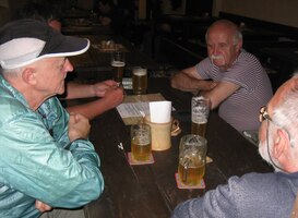 Odpočíváme zde po náročném pochodu