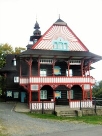 až na hřeben Beskyd, kde to foukalo