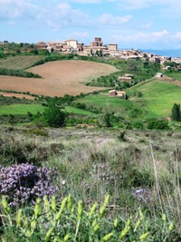 na cestě k městečku Undués de Lerda