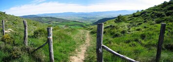 Tady už jsem vysoko nad řekou