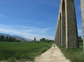 směrem k městu Pamplona