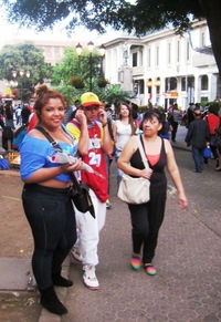 ale hlavně drobní pouliční prodavači