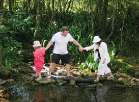 Zpáteční brodění je organizované