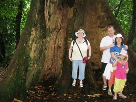 a fotíme se u převelikého kaštanu