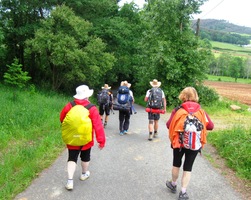 a pak už šly silnicí