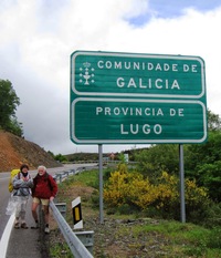 Jsme na hranicích Asturie a Galicie