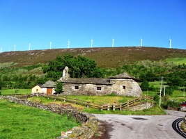 Kolem kostela ve vsi La Mesa