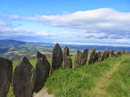 Kolem "menhirů" dobytčí ohrady