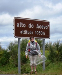 a na nejvyšším místě celé naší poutě