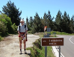 a při stoupání sem se pěkně zapotili