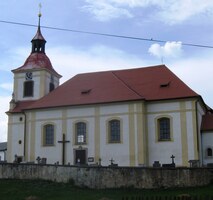 Pak jsme odbočili do vsi Žebnice