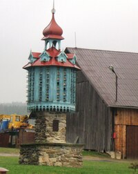 kde měli tento malovaný holubník