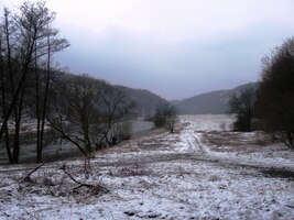 Berounka byla málem zamrzlá