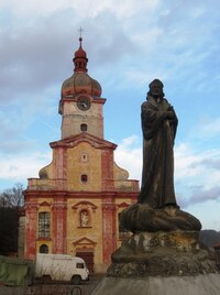 Poslední zastávka etapy je v městě Radnice