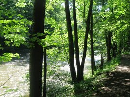 nádherným údolím