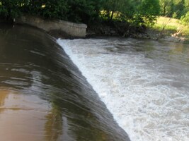 a velkým skokem u Viktorčina splavu