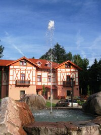 a zotavovana s fontánou