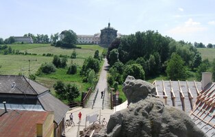 Hrabě Špork tu kdysi vybudoval lázně,