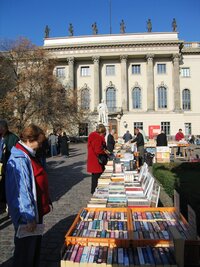 Hle, jsou tu nedělní knižní trhy!