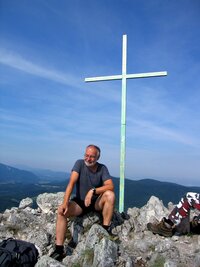 Pampalini na vrcholu Vápeče