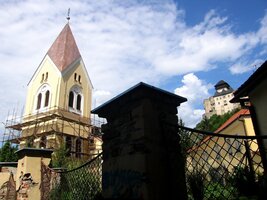 Pod trenčínským hradem