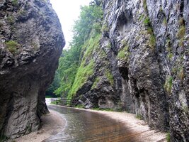 Manínská dolina - soutěska