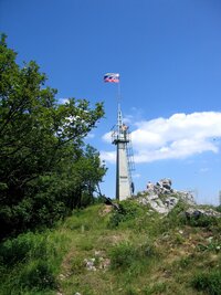 Rozhlednička na vrchu Vápenná