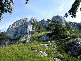 Pod vrcholkem Vápeče