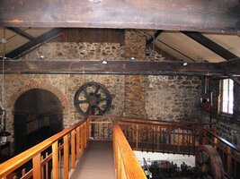 a jinou síní s hornickými expozicemi