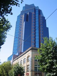 Místní downtown je standardní,