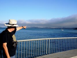 Veselejší je to na nábřeží v Sausalito