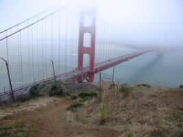 Tohle zná každý - most Golden Gate Bridge