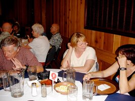 Večer jsme absolvovali večeři