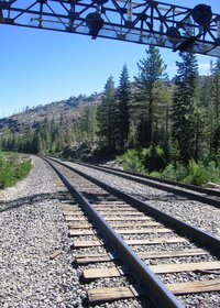 Horský vůdce Pepa nás vede do oblasti Cisco Grove