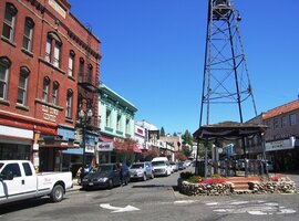 A toto je Placerville - další městečko v oblasti Golden Rush