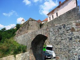 Po obědě jsme zamířili na hrad Palanok u Mukačeva