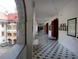 a renesanční ochozy v jednotlivých patrech