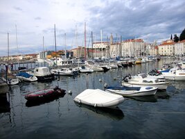 A tady jsme náhle až u moře - v městečku Piran
