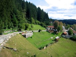 i než okolní les a domy