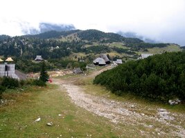 jenže dnes bylo vidět jen nejbližší okolí