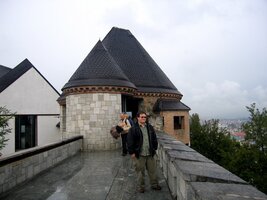 Z vyhlídkové rampy je báječný výhled (není-li ovšem mlha)